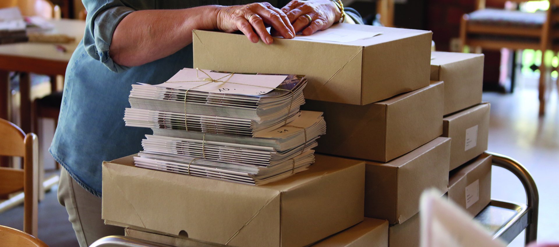 Pfarrbriefverteilung